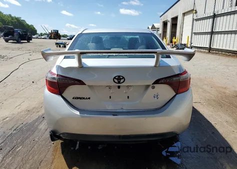 2015 Toyota Corolla L из США, поврежденный, VIN 2T1BURHE6FC262458